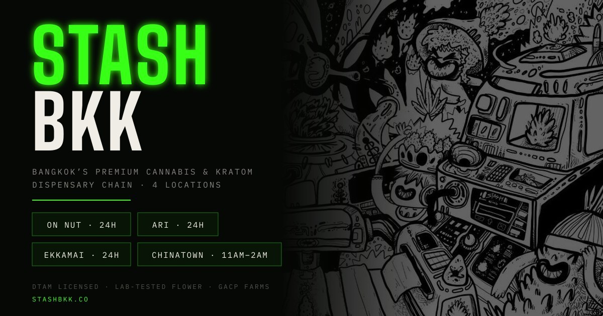 CBD in Bangkok — where to buy legal low-THC CBD products at a licensed Bangkok dispensary