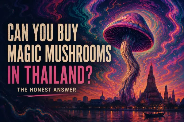 Are magic mushrooms legal in Thailand — honest answer on psilocybin law in Bangkok and what's legal instead