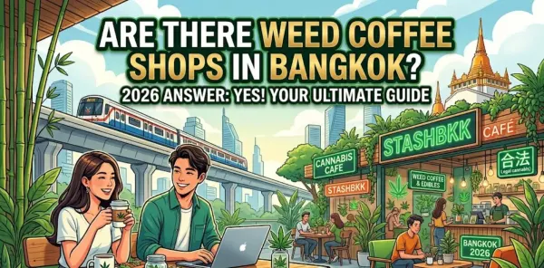 Bangkok cannabis lounge interior — Stash BKK