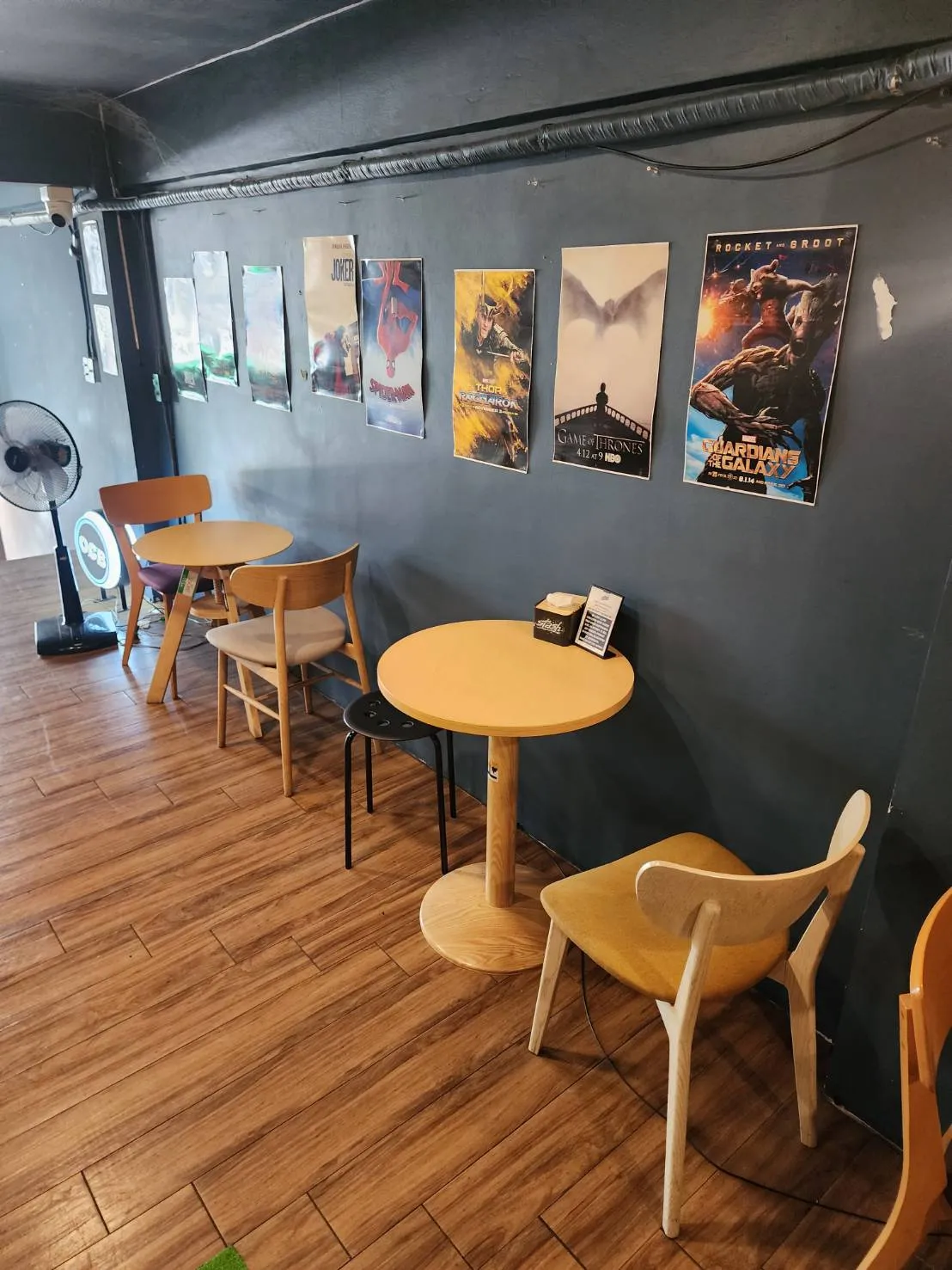Indoor cannabis lounge seating area at Stash BKK, Bangkok