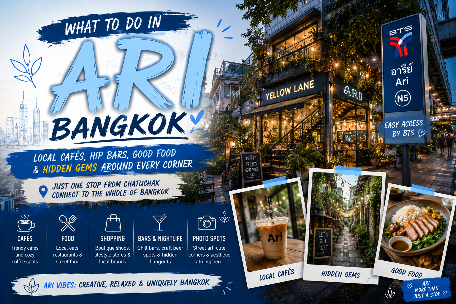 What to do in Ari Bangkok — cafes, hidden gems, BTS Ari neighborhood guide
